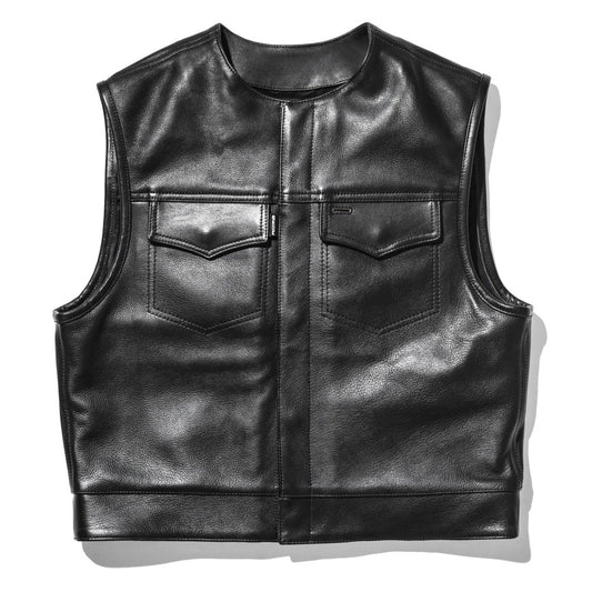 LEATHER VEST