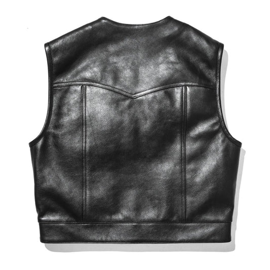 LEATHER VEST